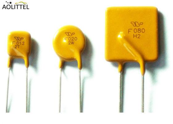 Fusible réglable plombé radial analogue TRF012 250V 0.12A de PolySwitch ptc de connectivité de TE