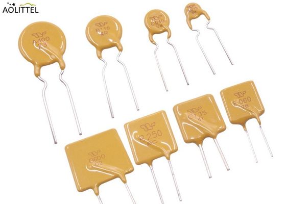 Fusible réglable plombé radial analogue TRF012 250V 0.12A de PolySwitch ptc de connectivité de TE