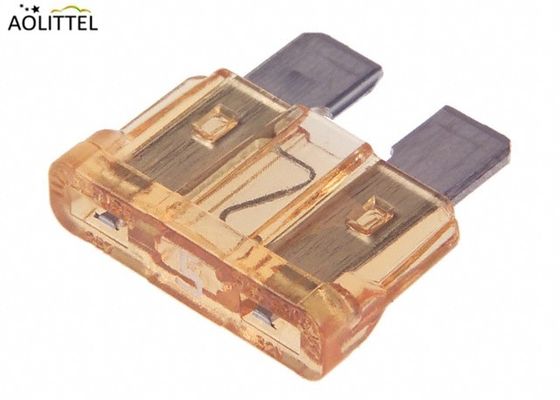 Type embrochable des véhicules à moteur fusible automatique rouge de logement en plastique de lame d'ATC de la taille 10A moyenne avec l'alliage de zinc ou d'aluminium