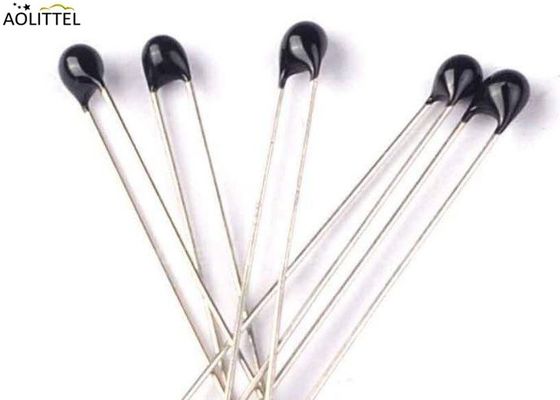 L'Époxyde-résine en forme de perle universelle de précision a enduit la thermistance MF52A1 103F3950F 10KOhm de NTC pour la mesure de la température