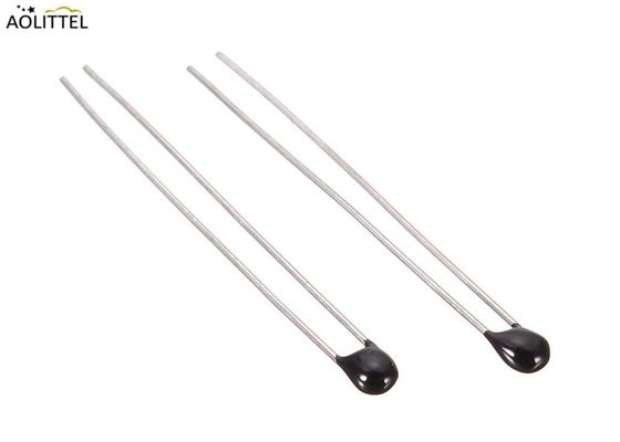 L'Époxyde-résine en forme de perle universelle de précision a enduit la thermistance MF52A1 103F3950F 10KOhm de NTC pour la mesure de la température