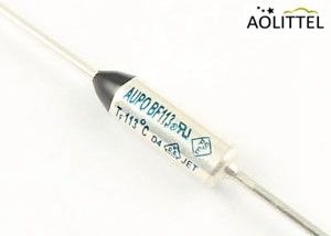 Fusible thermique Non-réglable BF172 de coupure de Limitor TF 172C 250V 10A AUPO TCO de protection de moteur avec l'enveloppe en métal