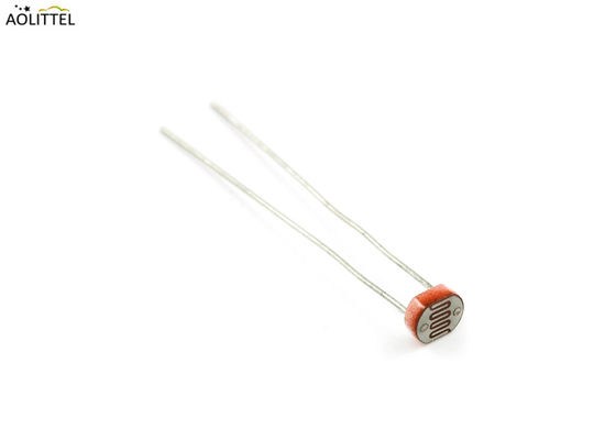 capteur dépendant de la lumière 5-200K de lumière de photorésistance de résistance de LDR de 3mm avec Pacakge en céramique