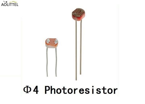 capteur photoconducteur 540nm de lumière de photorésistance de cellule photo-électrique de Cd de diamètre de 4mm pour l'exposition de caméra