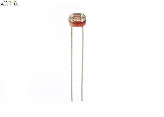 Cellule photoconductrice encapsulée par plastique en céramique de Cd de la résistance d'humidité 7mm pour le photodétecteur de photorésistance