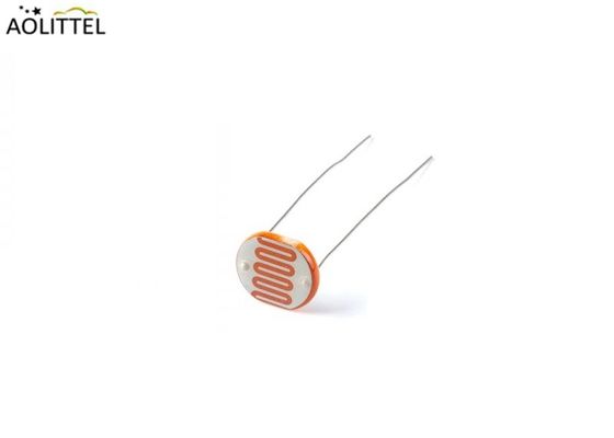 le plastique de 12mm a enduit la résistance dépendant de la lumière de LDR GM12528 10-20K pour le contrôle léger