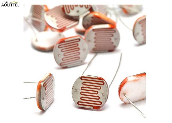 le plastique de 12mm a enduit la résistance dépendant de la lumière de LDR GM12528 10-20K pour le contrôle léger