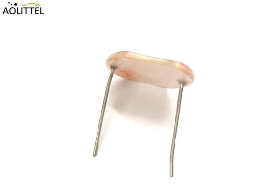 LDR dépendant de la lumière en céramique 25528 de résistance de cellules photoconductrices de photorésistance de 25mm Pacakge avec la résistance légère 10-20K