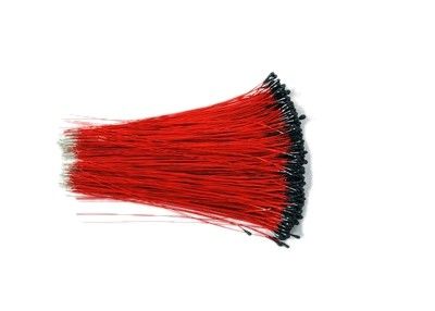 Thermistance miniature vernie précise de la perle NTC de capteur de fil d'application médicale 30KOhm 3953 avec le fil émaux Bendable