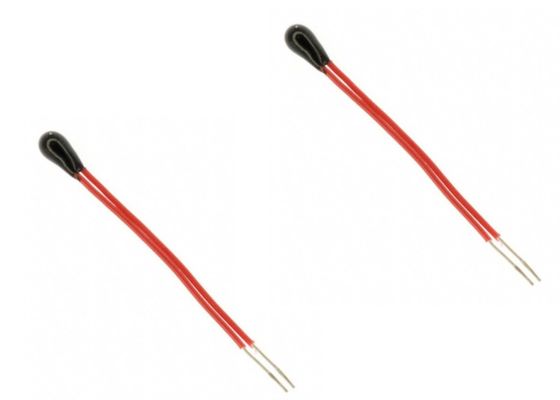 Thermistance miniature vernie précise de la perle NTC de capteur de fil d'application médicale 30KOhm 3953 avec le fil émaux Bendable