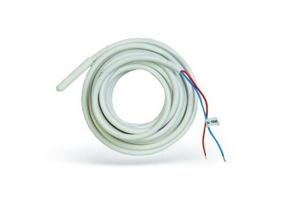 Sonde micro de chauffage 10KΩ 3950K 6.5x25mm de capteur de température d'Undefloor de câble chauffant de thermostat à distance de pièce de PVC Overmolded