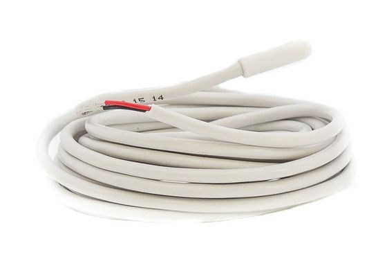 Sonde micro de chauffage 10KΩ 3950K 6.5x25mm de capteur de température d'Undefloor de câble chauffant de thermostat à distance de pièce de PVC Overmolded