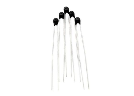 Thermistance noire de la résistance thermique NTC d'encapsulation de la résine MF52 époxyde 3KOhm 3950 pour le capteur de température miniature