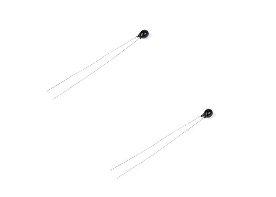 Thermistance noire de la résistance thermique NTC d'encapsulation de la résine MF52 époxyde 3KOhm 3950 pour le capteur de température miniature