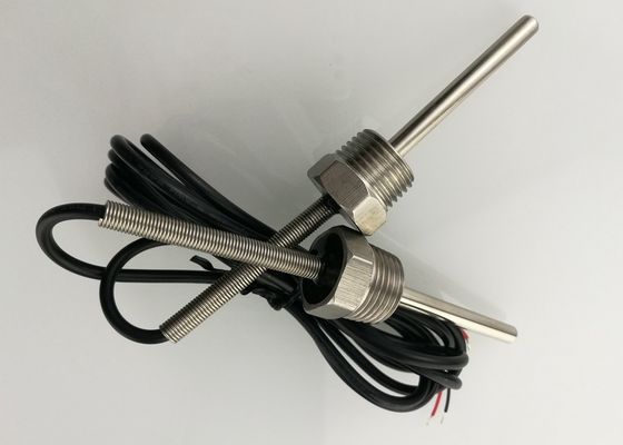 Le capteur de température micro à vis du fil 50mm de TNP de la mesure 1/2 de température de l'eau » 10K avec 1m a protégé le câble UL2464 22AWG