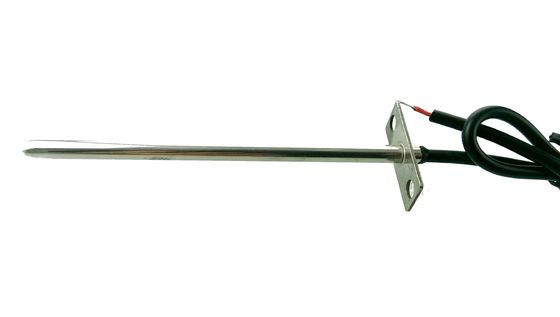 Capteur de température micro de conduit de réfrigérateur 10K 3380 600mm avec le bâti de bride d'acier inoxydable pour la climatisation centrale