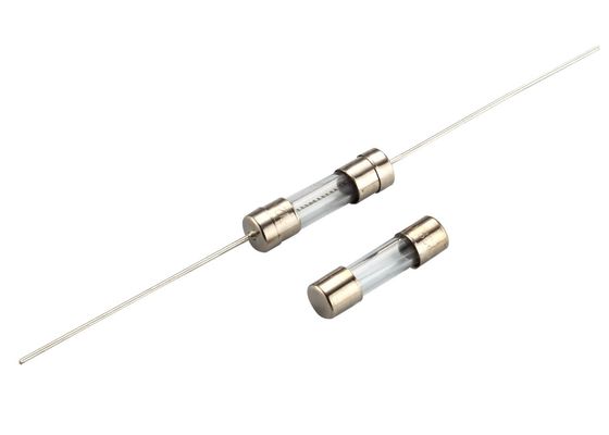 Fusible d'action rapide à sorties axiales 1.25A de tube de verre du certificat japonais 5x20 millimètre F de PSE avec la basse capacité de rupture