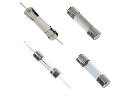 Fusible d'action rapide à sorties axiales 1.25A de tube de verre du certificat japonais 5x20 millimètre F de PSE avec la basse capacité de rupture