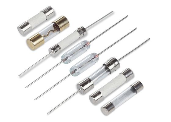 Fusible d'action rapide à sorties axiales 1.25A de tube de verre du certificat japonais 5x20 millimètre F de PSE avec la basse capacité de rupture