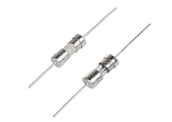 Le bas tube en verre à sorties axiales temporaire de rupture de fusible de Rapide-coup à C.A. 250V 3.15A 4x11mm de capacité avec VDE CQC de cUL d'UL a approuvé