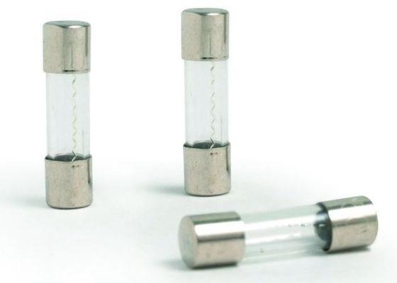 fusible rapidement de action cylindrique de tube de verre des fusibles à cartouche 8AG AGX 250VAC 500mA 6x25mm avec 6,25 millimètres de vitesse rapide de X.25 millimètre