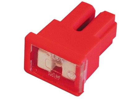 Rouge à retard de temps moulé de code à couleurs du lien 50Amp 32V de fusible de voiture de logement de forme en plastique de place pour Nissan des véhicules à moteur