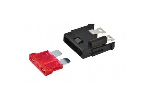 Bloc automatique de support de fusible de l'ATO d'ATC de carte PCB de bâti de milieu empilable en nylon rapide standard d'insertion pour le fusible des véhicules à moteur embrochable 1A-30A