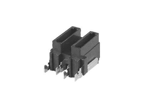 Bloc automatique de support de fusible de l'ATO d'ATC de carte PCB de bâti de milieu empilable en nylon rapide standard d'insertion pour le fusible des véhicules à moteur embrochable 1A-30A