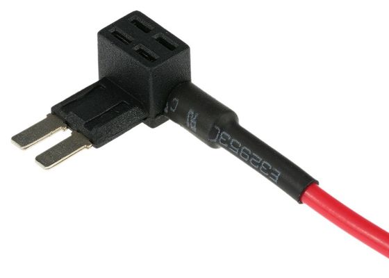 Micro2 le micro II ATA ajoutent rouge automatique du support UL1015 16AWG de fusible de camion intégré de voiture du circuit 32V 15A un mini avec l'adaptateur de fusible