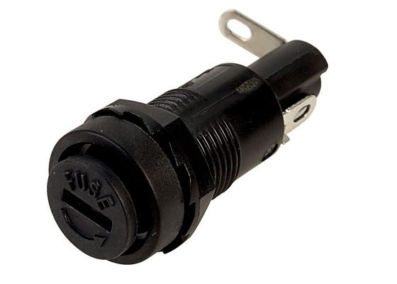 1 bloc classique R3-11 de support de fusible de carte PCB de baïonnette de profil bas très d'appartement de Polonais pour le fusible en verre 10A 250V de 5x20mm
