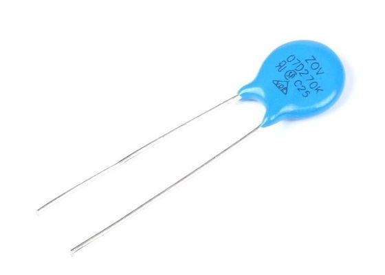 Résistance standard de personne à charge de tension de varistance de l'oxyde de zinc 270V du disque 07D271K 271 de la série 7mm de D 175VAC 225VDC