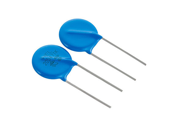 Type élevé plombé radial bleu à haute tension 350J de la montée subite 4.5KA de la varistance 20D471K 470V 10% du disque VDR des HEL ZOV 20mm disponible