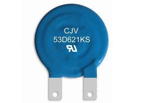 bloc simple 53D271K 270V 10% 70KA de MOUVEMENTS de varistance du disque VDR de 2Pin 53mm pour la protection de surtension d'UPS