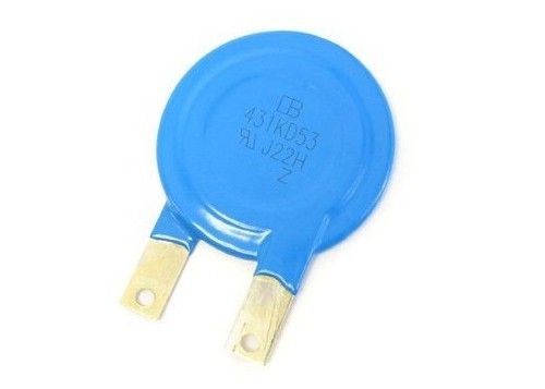 bloc simple 53D271K 270V 10% 70KA de MOUVEMENTS de varistance du disque VDR de 2Pin 53mm pour la protection de surtension d'UPS