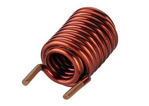 Les inducteurs extérieurs à forte intensité Ultra-miniatures faits sur commande 5,5 de noyau d'air de place de bâti à 27nH pour le rf fait le tour