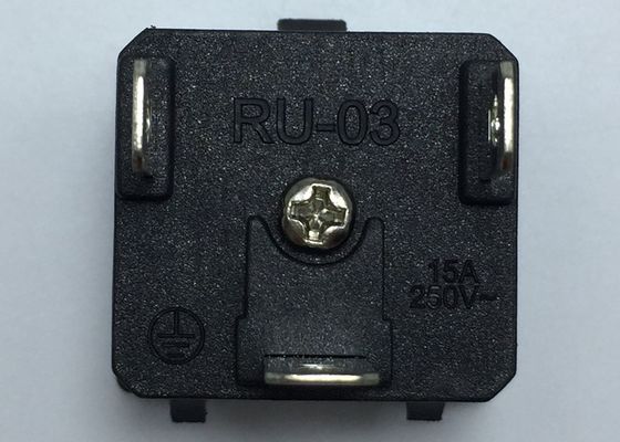 l'UE de l'Australie USA R-U du Brésilien 3Pin vers le Brésil branchent le débouché de noir de convertisseur de voyage d'adaptateur de chargeur de prise électrique de courant alternatif