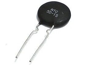 Courant de montée subite limitant la résistance thermique 5Ohm 6A 15m de capteur de température de thermistance du limiteur de courant MF72 5D-15 NTC d'irruption