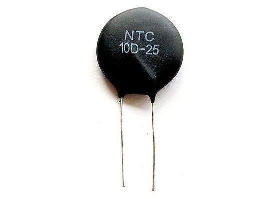 Thermistance 25mm 0.7D-25 1.5D-25 3D-25 5D-25 10D-25 12D-25 16D-25 20D-25 de la puissance NTC de disque d'ICL Inrush Current Limited 2PIN