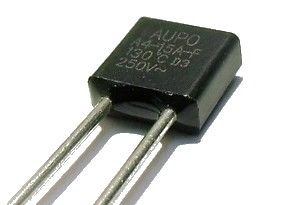 Le courant ascendant thermique d'élément de fusible d'alliage radial de VDE ccc AUPO d'UL lie le protecteur de courant ascendant de TF 138C 15A 250V de coupure d'A7-15A-F