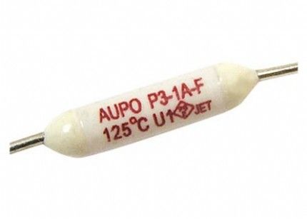 Logement en céramique de fusible thermique axial de coupure de 102 degrés avec la basse résistance interne