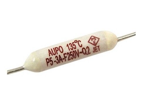 Le courant ascendant à hautes températures d'AUPO lie le fusible en céramique de la coupure 135C de TCO P5-3A-F 3A 250V pour le chauffe-eau intelligent de gaz