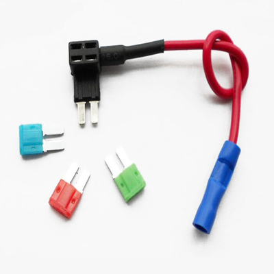 MICRO2 Fuseaux de lame automobile 32V 10A Rouge Pour Ford adaptateur de robinet Mini porte-fuseau de lame