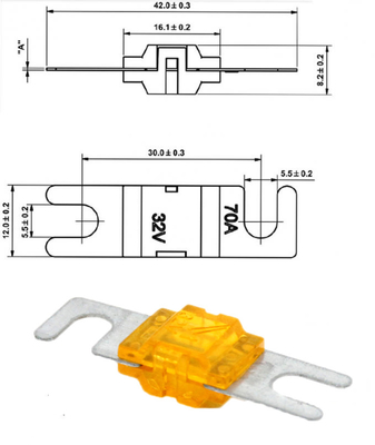 ANS AUTO Fuseaux 32V 20A 30A 40A 50A 60A 70A 80A 100A 120A 125A 150A 175A 200A
