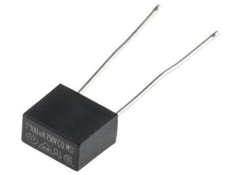 Fusible micro MSF 005 F5A 250V 8.35x7.7mm de coup rapide thermoplastique noir plombé radial de paquet de munitions de VDE CSA d'UL