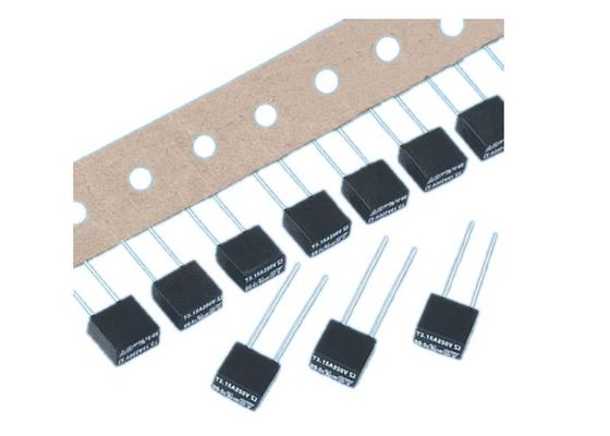 Fusible micro MSF 005 F5A 250V 8.35x7.7mm de coup rapide thermoplastique noir plombé radial de paquet de munitions de VDE CSA d'UL