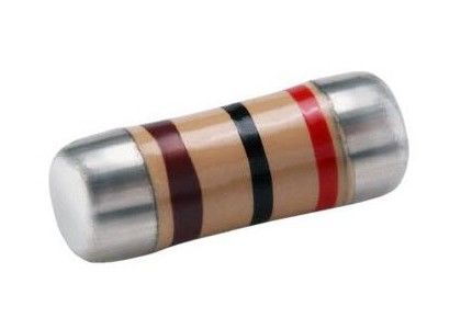 Le fil fusible sans plomb de l'Anti-montée subite 0204 0207 0309 SMD blessent les résistances de film métallique 0.125W 0.25W 0.5W 1W 2W de carbone de MELF