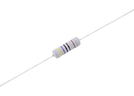 Le fil fusible non inducteur antidéflagrant de KNP 0.25-10W blessent l'ohm ±5% de la résistance 0.1-1000 avec disponible plus de petite taille