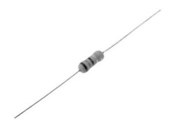 0.25W 0.5W 0.6W 1W 2W 3W jeûnent la résistance de film métallique fusible antidéflagrante 0.1OHM-1KOHM