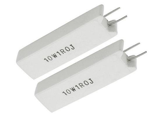 Le ciment en céramique de haute alumine du radar de moyenne puissance SQS de SQP SQM SQZ SQH a fixé la résistance bobinée 20W 500RJ 63x13x13mm