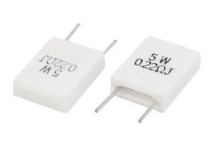 Le ciment en céramique de haute alumine du radar de moyenne puissance SQS de SQP SQM SQZ SQH a fixé la résistance bobinée 20W 500RJ 63x13x13mm